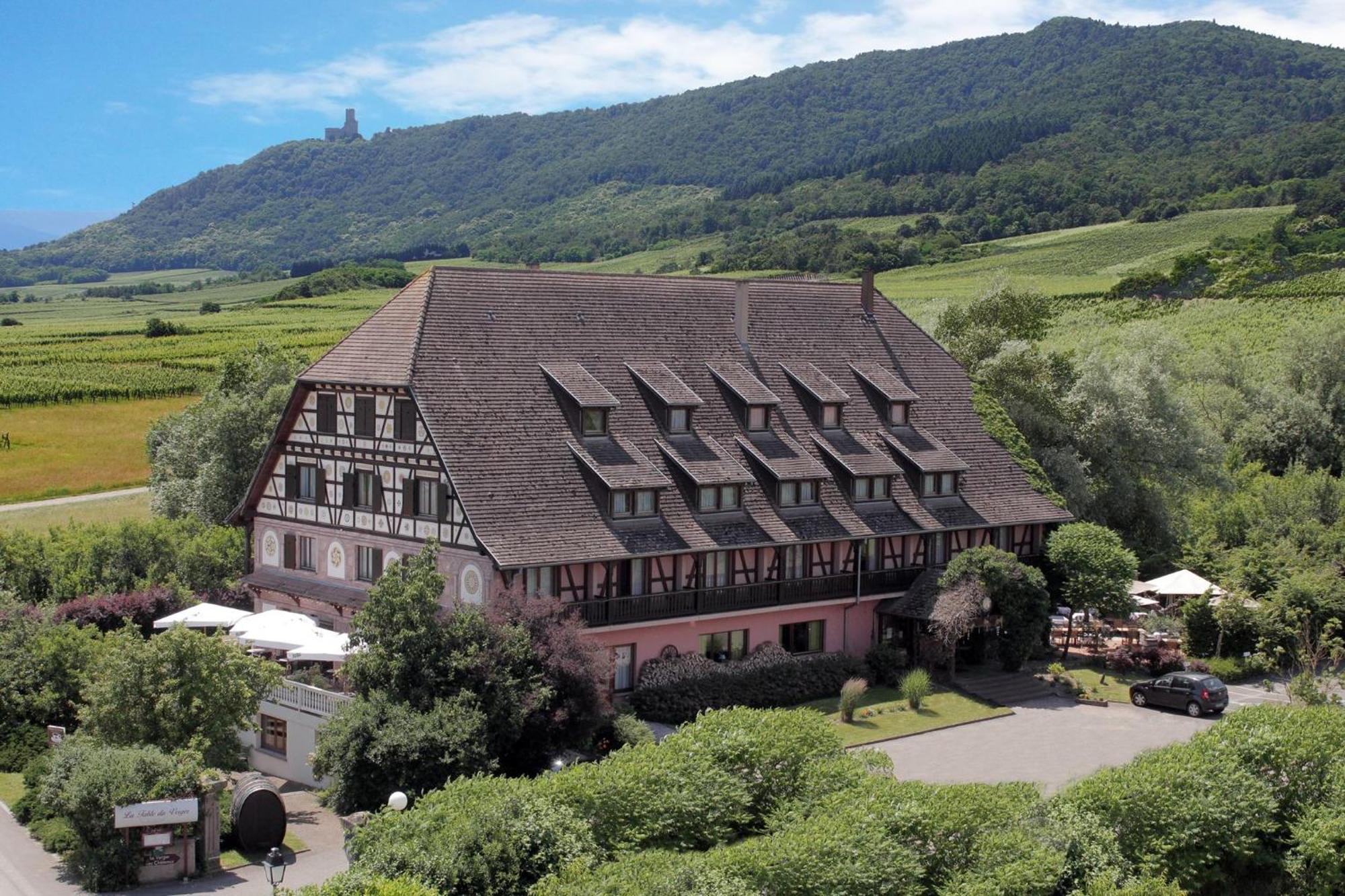 Hotel Restaurant Verger Des Chateaux, Route Des Vins Haut-Koenigsbourg Dieffenthal Luaran gambar