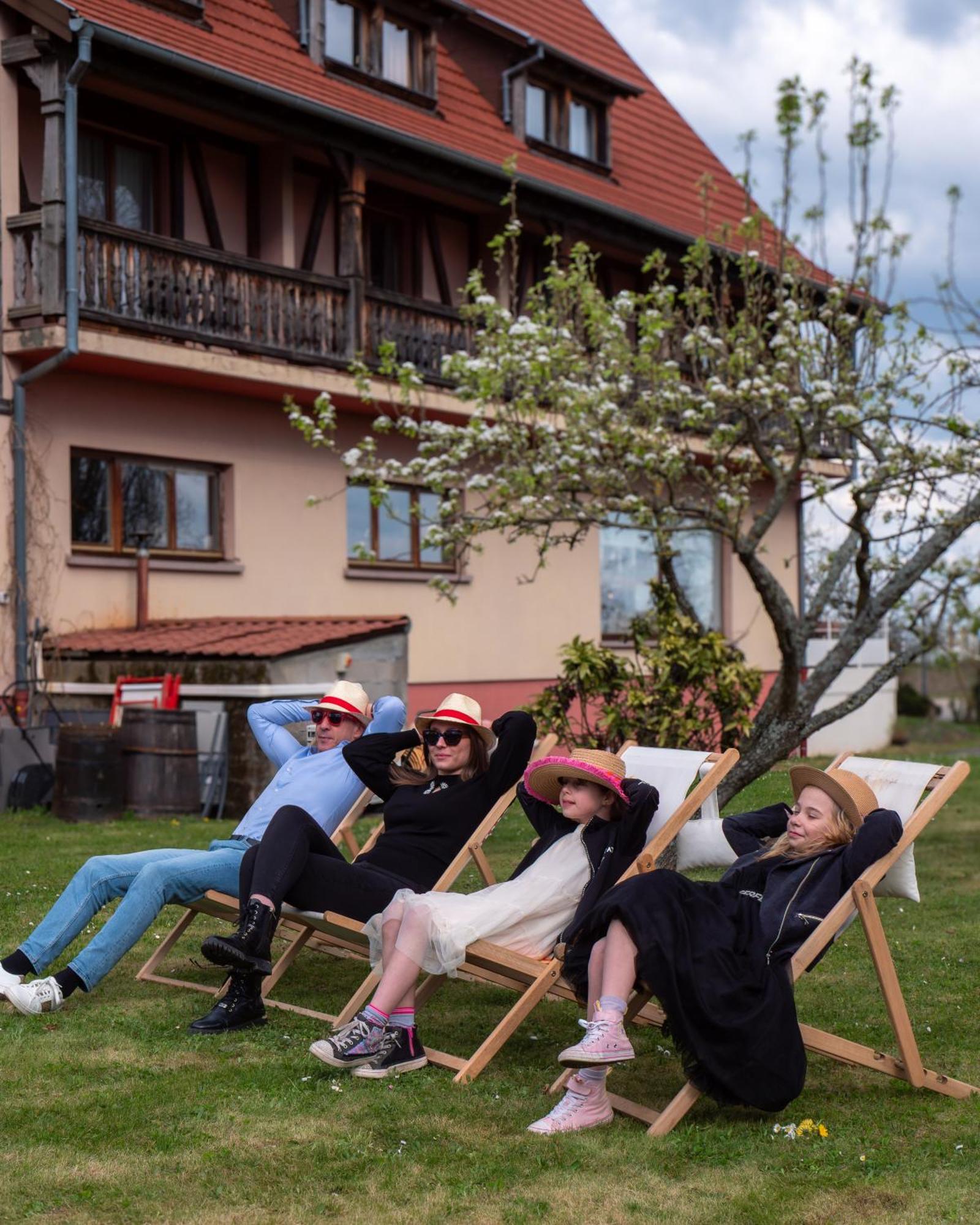 Hotel Restaurant Verger Des Chateaux, Route Des Vins Haut-Koenigsbourg Dieffenthal Luaran gambar